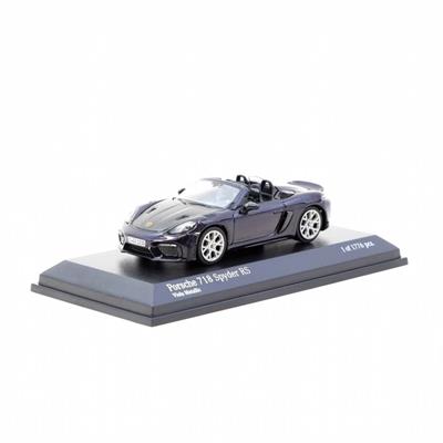 Tarmac 1/64 Porsche 718 Spyder RS Viola Metallic