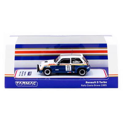 Tarmac 1/64 Renault 5 Turbo Rally Costa Brava 1985