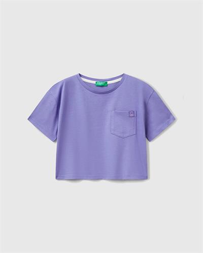 United Colors of Benetton 10N8 Kız Çoçuk Tşhirt 6/14 yaş