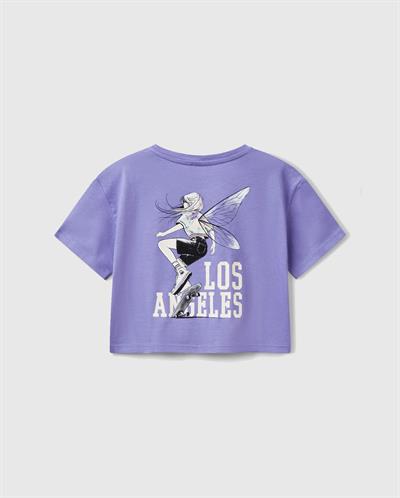 United Colors of Benetton 10N8 Kız Çoçuk Tşhirt 6/14 yaş