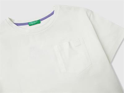 United Colors of Benetton 10N8 Kız Çoçuk Tşhirt 6/14 yaş