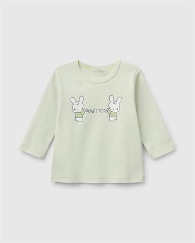 United Colors of Benetton Bebek Uzun Kol Tshirt 1063 1/18 Ay