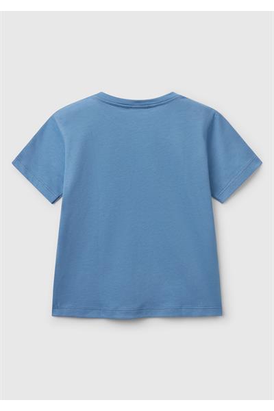 United Colors of Benetton Erkek Bebek Tshirt 10IJ 1/6 Yaş