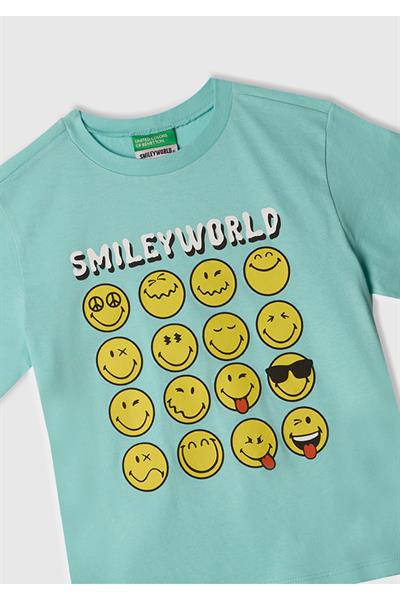United Colors of Benetton Erkek Bebek Tshirt 10IH 1/6 Yaş