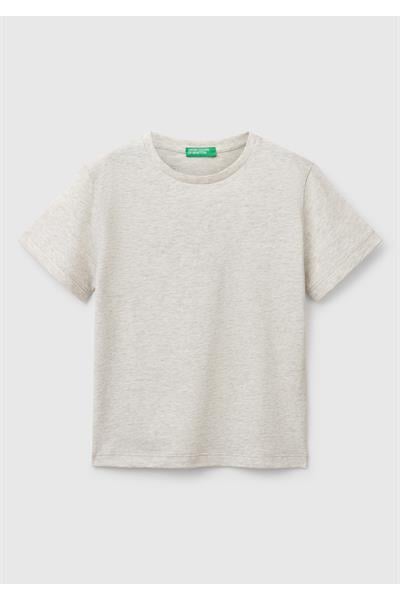 United Colors of Benetton Erkek Bebek Tshirt 10IJ 1/6 Yaş