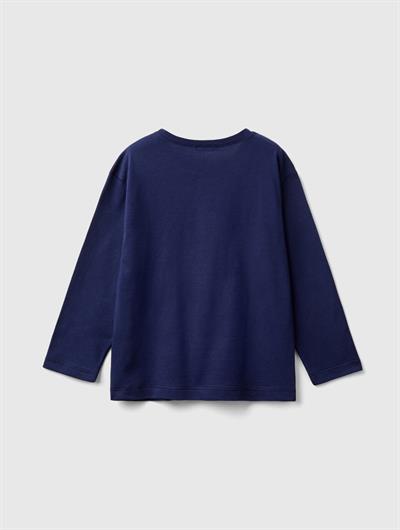United Colors Of Benetton Erkek Bebek Uzun Kol Tshirt 10F2 1/6 Yaş