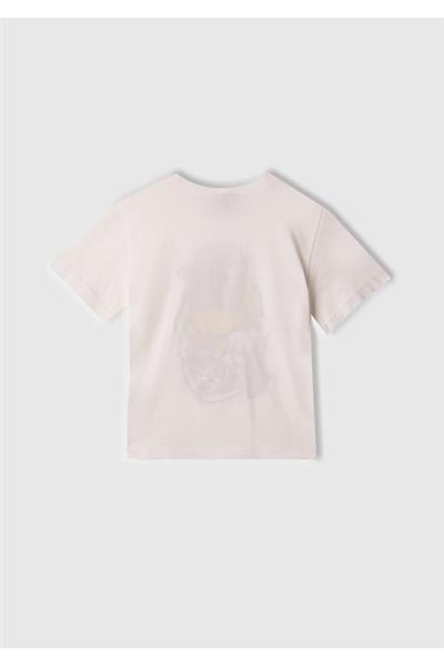 United Colors of Benetton Erkek Bebek Tshirt 10IH 1/6 Yaş