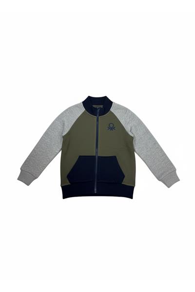 United Colors of Benetton Erkek Çocuk Sweatshirt 23346 4/14 Yaş