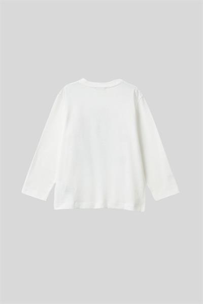 United Colors of Benetton Erkek Çocuk Uzun Kol Tshirt 10KQ 1/6 Yaş