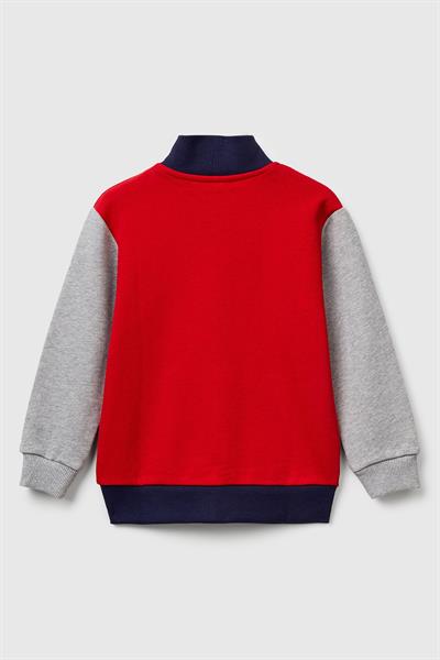 United Colors of Benetton Erkek Çocuk Sweatshirt 503X 1/6 Yaş