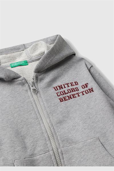 United Colors of Benetton Erkek Çocuk Sweatshirt 503V 1/6 Yaş
