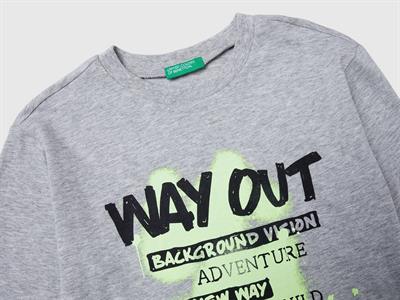 United Colors of Benetton Erkek Çocuk Tshirt 6/14 Yaş 10QO