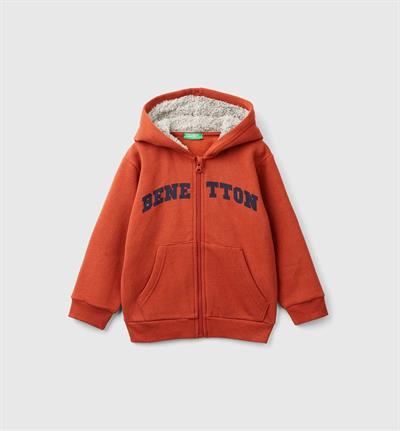 United Colors of Benetton Erkek Çocuk Kapüşonlu Sweatshirt 503E