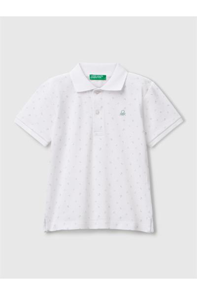 United Colors of Benetton Erkek Çocuk Polo Yaka Tshirt 1/6 Yaş 300X