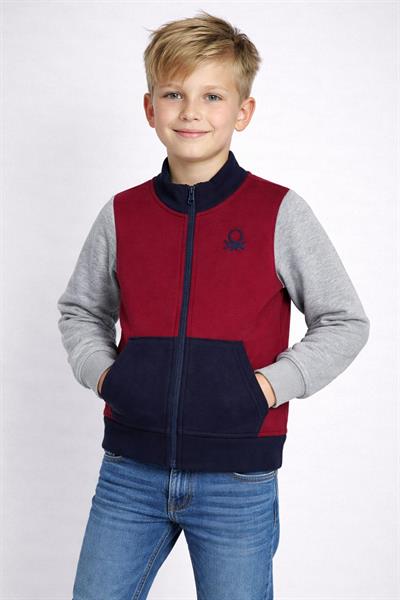 United Colors of Benetton Erkek Çocuk Sweatshirt 23346 4/14 Yaş
