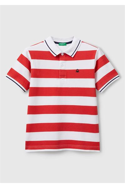 United Colors of Benetton Erkek Çocuk Polo Tshirt 301T 6/14 Yaş