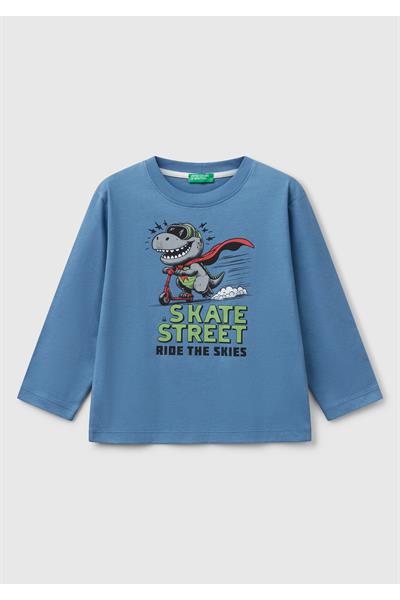 United Colors of Benetton Erkek Çocuk Tshirt 10I6 1/6 Yaş