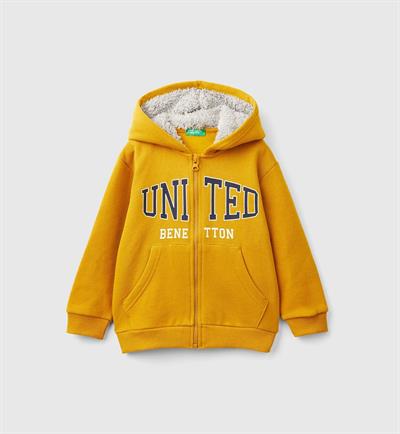 United Colors of Benetton Erkek Çocuk Kapüşonlu Sweatshirt 503E