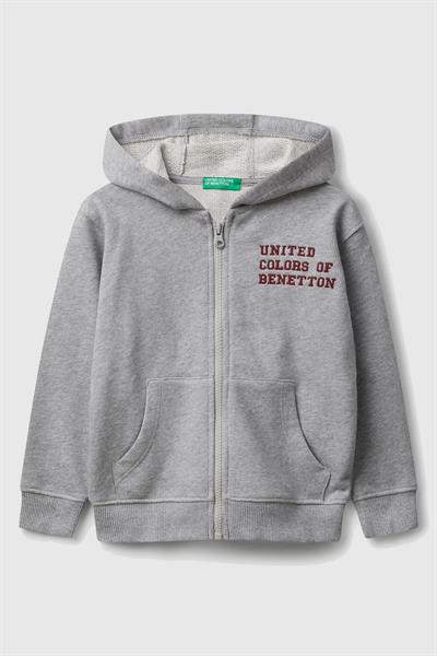 United Colors of Benetton Erkek Çocuk Sweatshirt 503V 1/6 Yaş