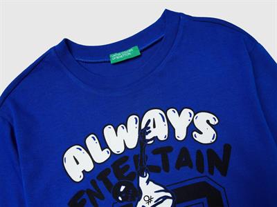 United Colors of Benetton Erkek Çocuk Tshirt 6/14 Yaş 10QO