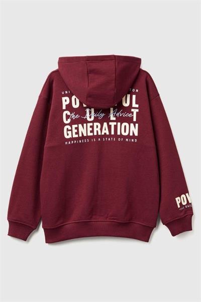 United Colors of Benetton Erkek Çocuk Sweatshirt 505G 6/14 Yaş