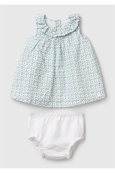 United Colors of Benetton Kız Bebek Elbise V00O 1/18 Ay
