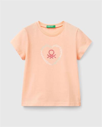 United Colors of Benetton Kız Bebek Tshirt 10HU 1/6 Yaş