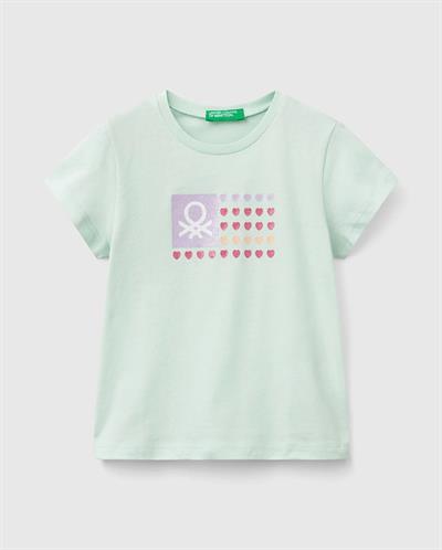 United Colors of Benetton Kız Bebek Tshirt 10HU 1/6 Yaş