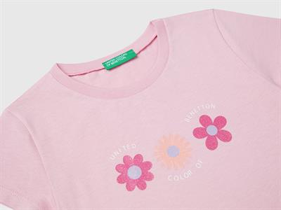 United Colors of Benetton Kız Çocuk Tshirt 10HU 1/6 Yaş