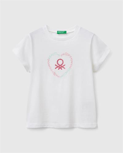 United Colors of Benetton Kız Bebek Tshirt 10HU 1/6 Yaş