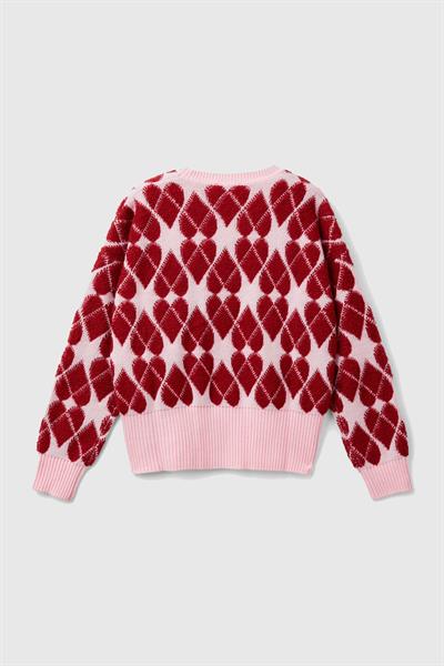 United Colors Of Benetton Kız Çocuk Kazak 107C