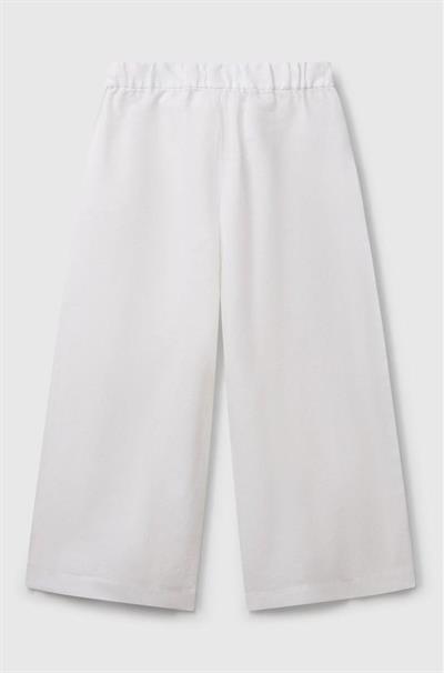 United Colors of Benetton Kız Çocuk Keten Pantolon F01W 6/14 Yaş