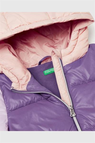 United Colors of Benetton Kız Çocuk Mont N03V 1/6 Yaş