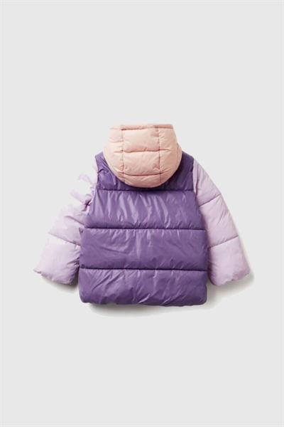 United Colors of Benetton Kız Çocuk Mont N03V 1/6 Yaş