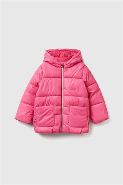 United Colors of Benetton Kız Çocuk Mont N03V 1/6 Yaş