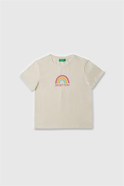 United Colors Of Benetton Kız Çoçuk Tshirt 17104 4/14 yaş