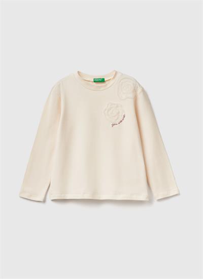 United Colors of Benetton Kız Çocuk Tshirt 10KP 1/6 Yaş