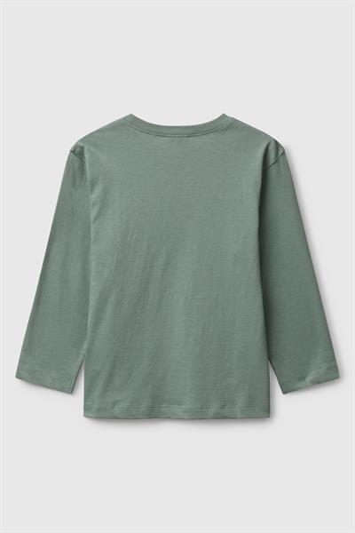 United Colors of Benetton Erkek Çocuk Uzun Kol Tshirt 10JZ 1/6 Yaş