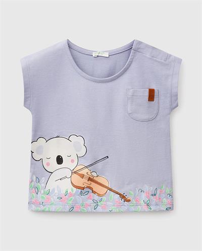 United Colors of Benetton Kız Bebek Tsihrt 105X 1/18 ay