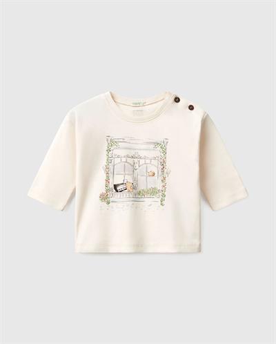 United Colors of Benetton Uzun Kol Bebek Tshirt 105Q 1/18 ay