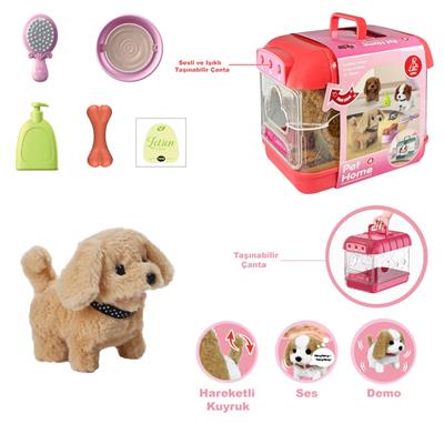 Vardem Sesli Hareketli Köpek Işıklı Set JND-6806
