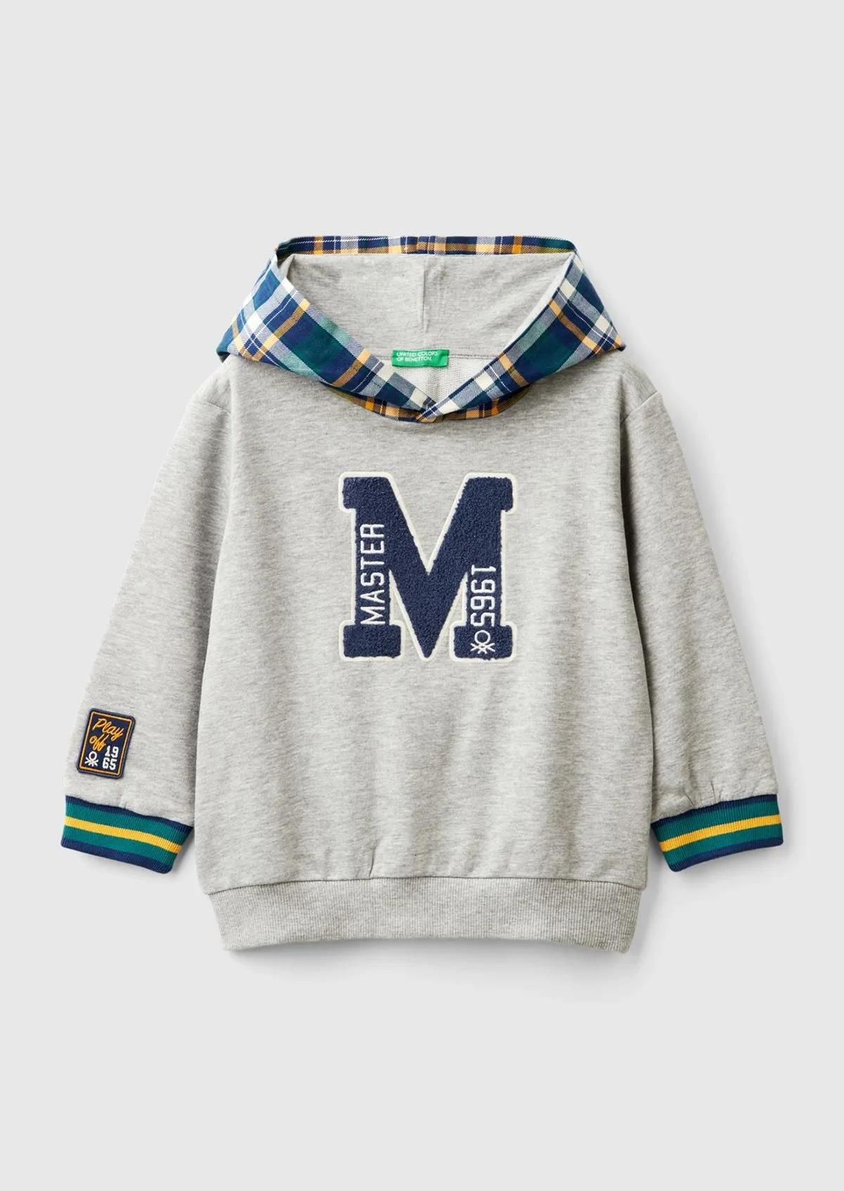 Benetton Erkek Bebek Sweatshirt 200R