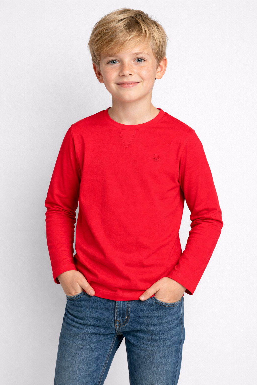 Benetton Erkek Çocuk Uzun Kol Tshirt B21643