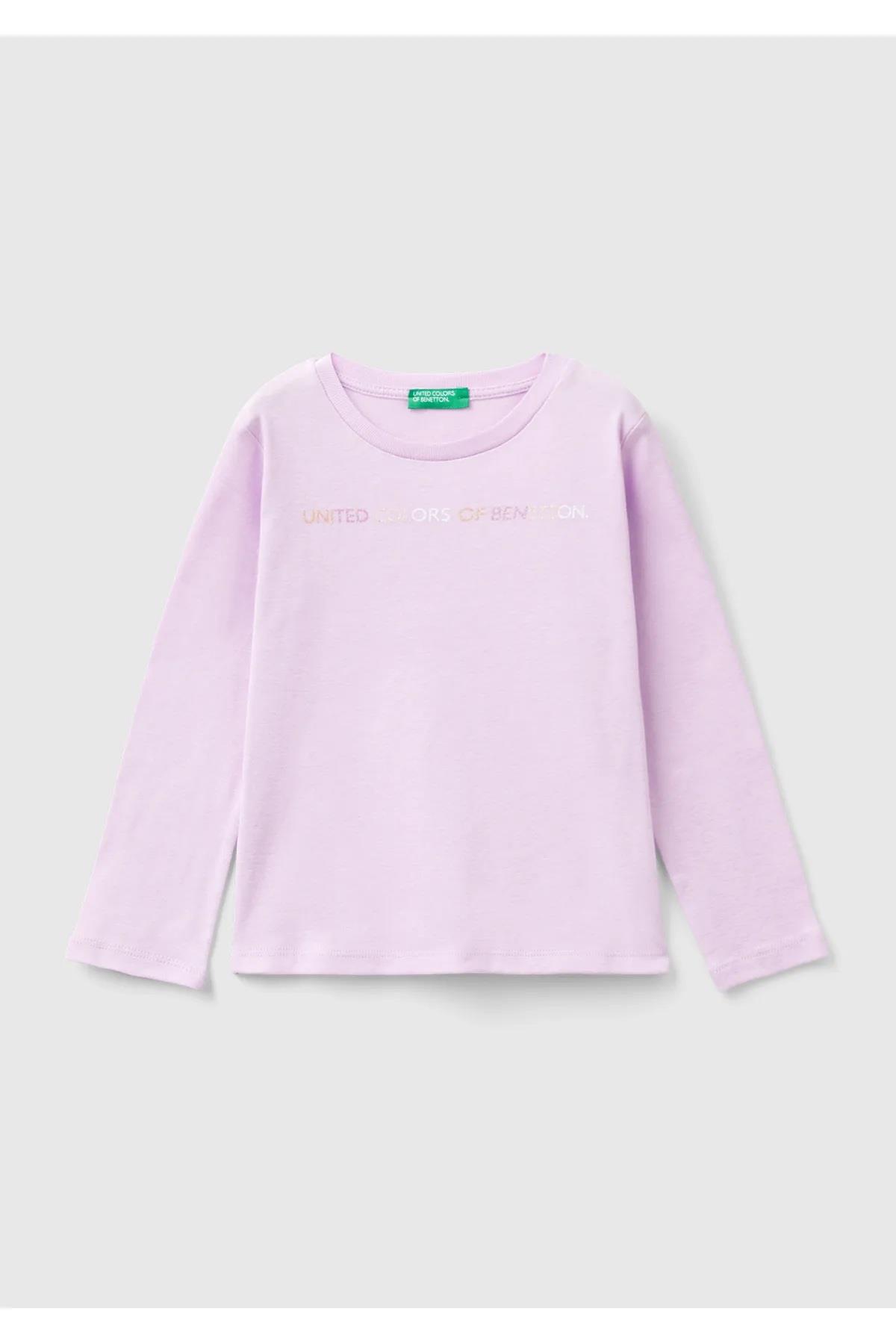Benetton Kız Bebek Uzun Kol Tshirt 10F7