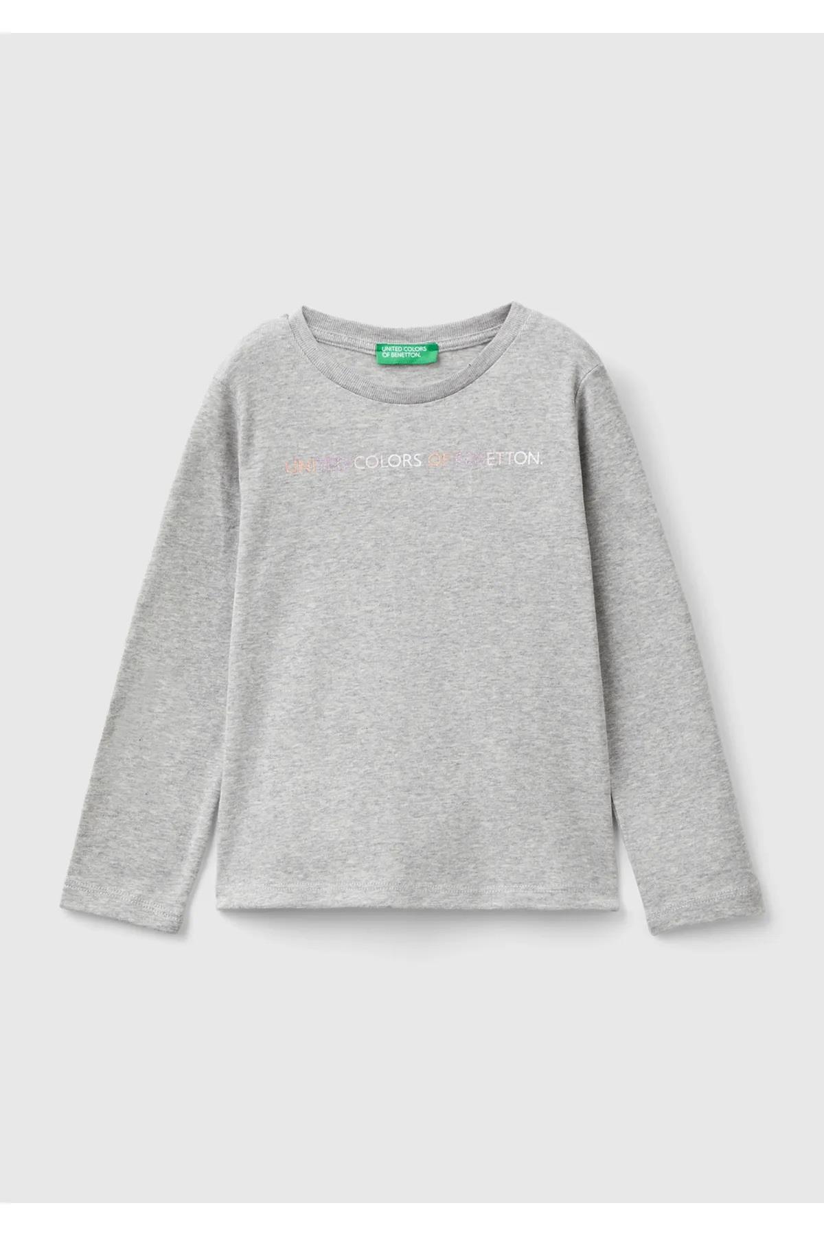 Benetton Kız Bebek Uzun Kol Tshirt 10F7