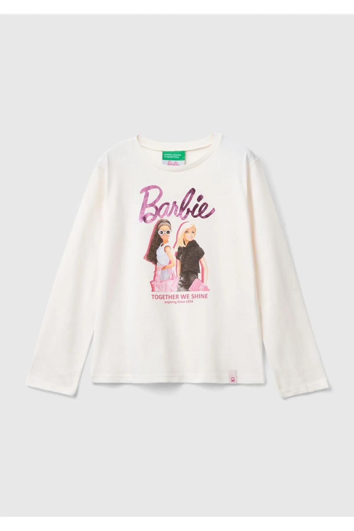 Benetton Kız Çocuk Uzun Kol Tshirt 10ML