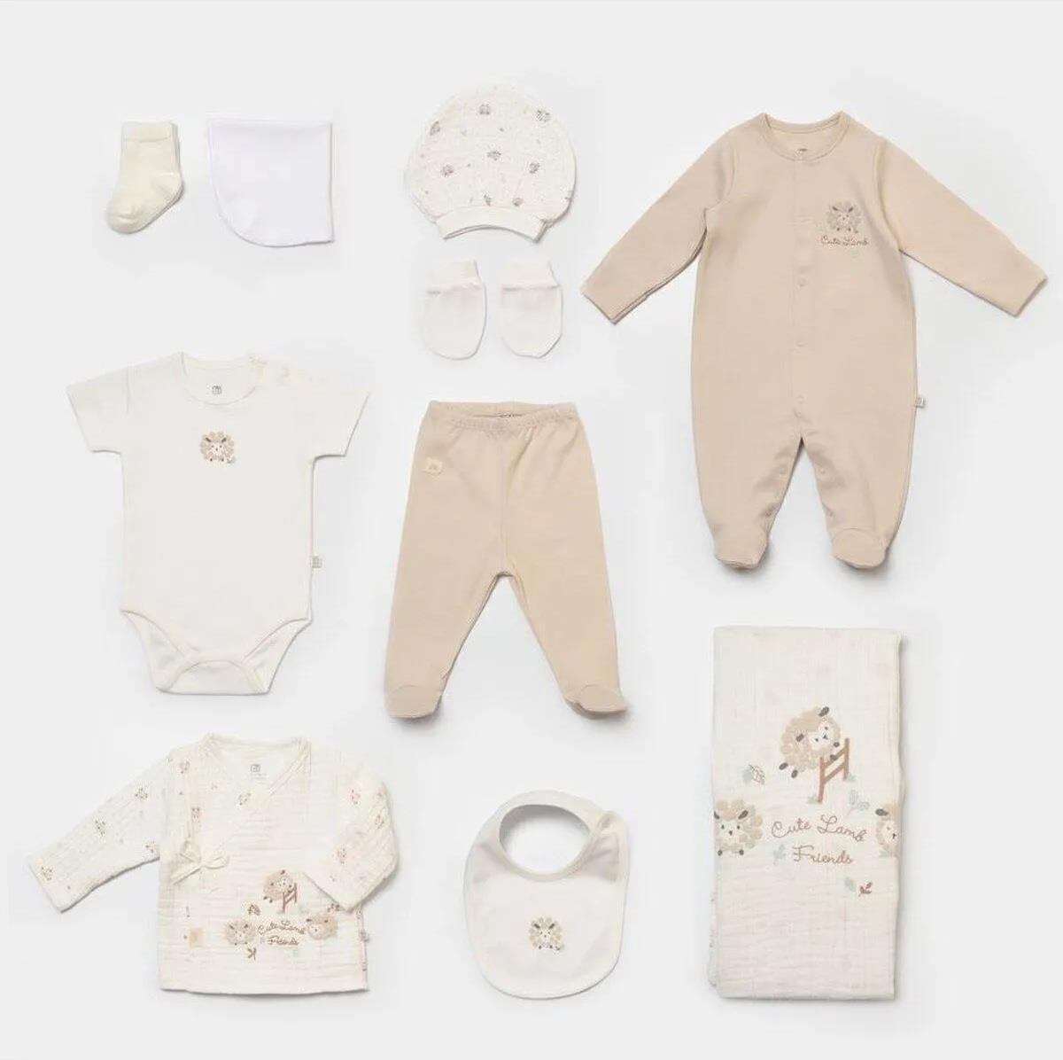 Bibaby Lamb Firends 10'lu Hastane Çıkış Seti 63234