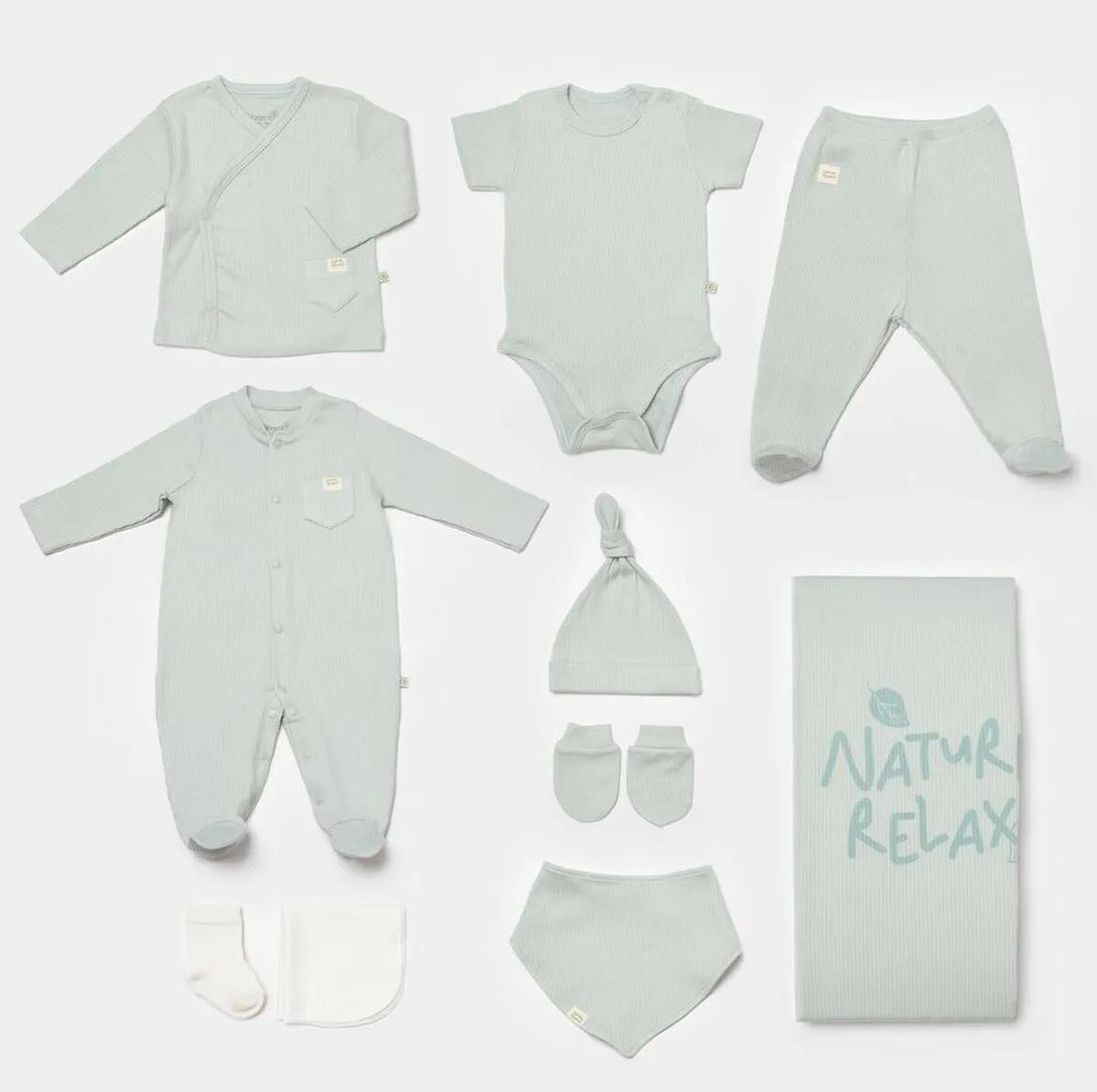 Bibaby Natural Relax 10'lu Hastane Çıkış Seti 63236