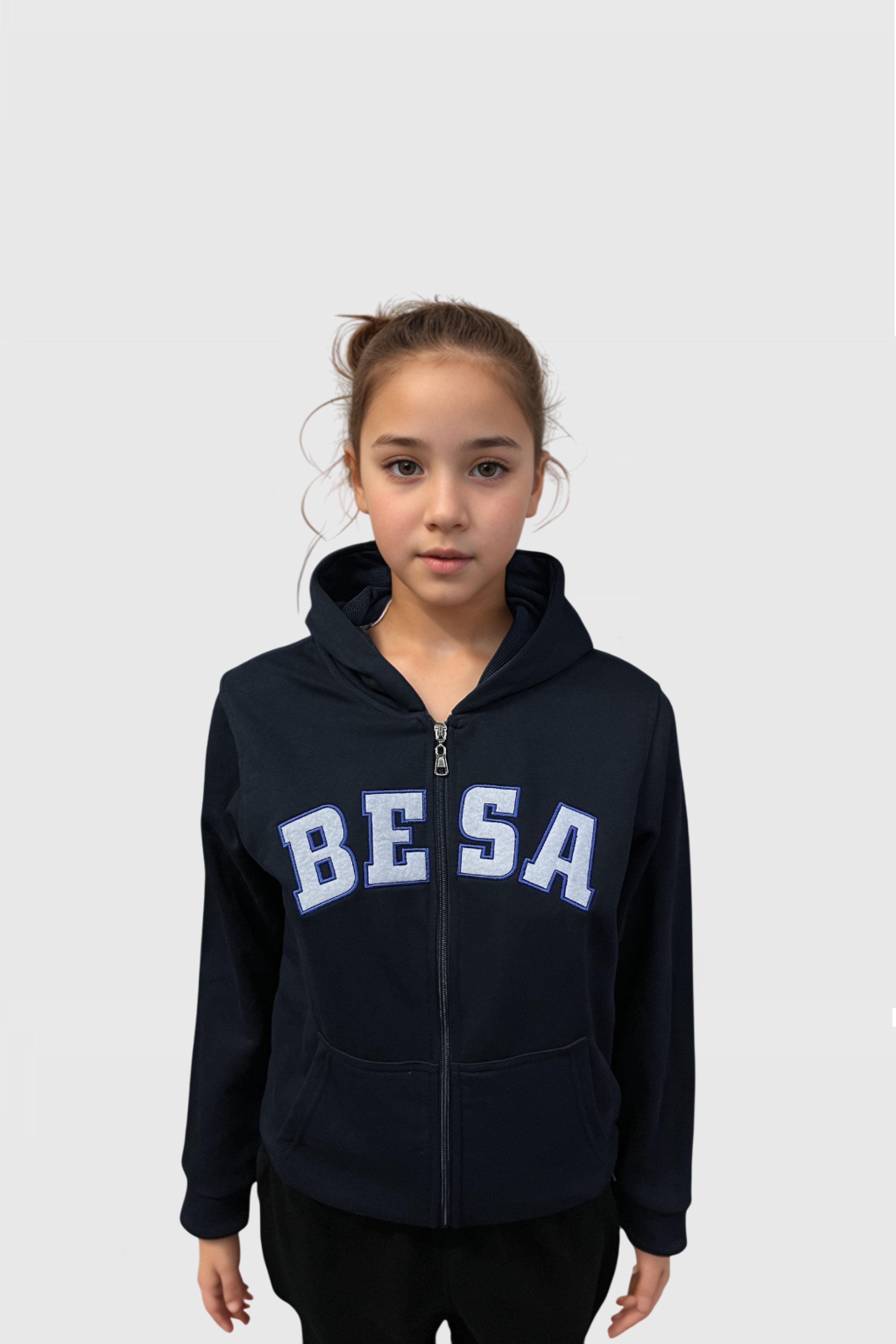 British School Zippered Sweatshirt