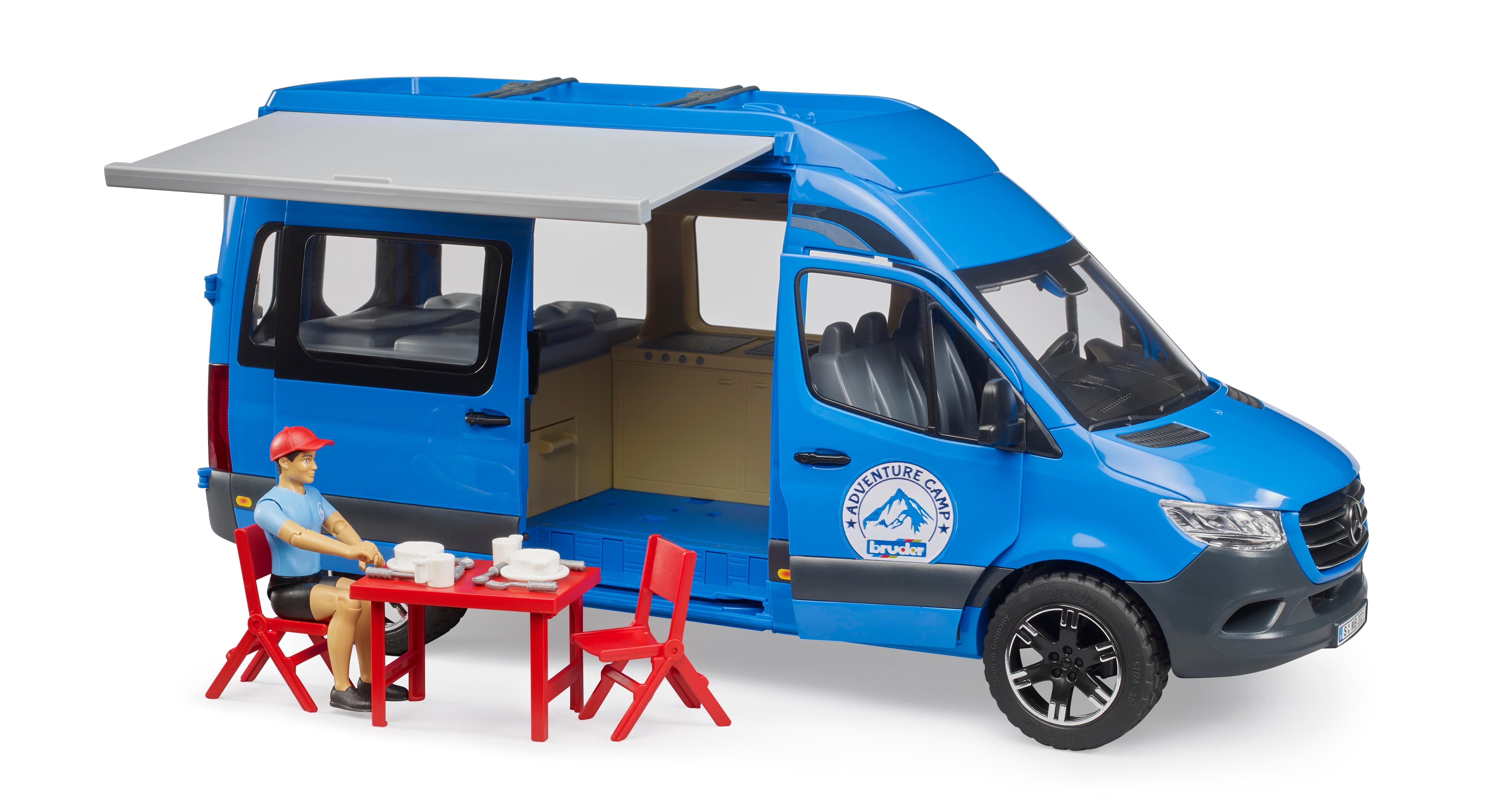 Bruder M. Benz Sprinter Kamp Aracı Kampçı 02684